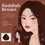 Kota Cosmetics Hair Color Cream – Auburn (Reddish Brown) - Image 3