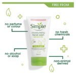 Simple Kind To Skin Moisturising Facial Wash – 150ml - Image 2