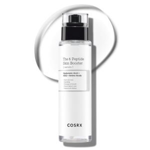 COSRX 6X Peptide Collagen Booster Toner Serum 150ml – peptide enriched toner serum for firm, hydrated, youthful skin.
