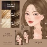 Kota Cosmetics Hair Color Cream – Sepia (Ash Brown) - Image 2