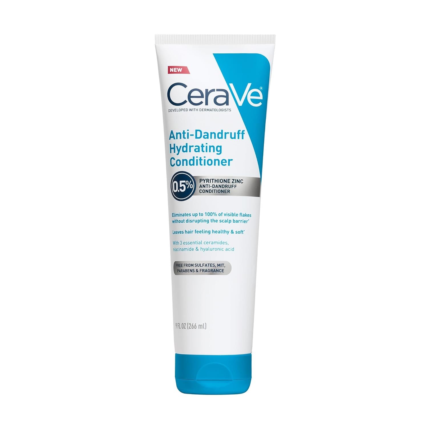 CeraVe Hydrating Anti-Dandruff Conditioner – 266ml CeraVe Hydrating Anti Dandruff Conditioner 266ml for Dry and Flaky Scalp
