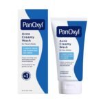 PanOxyl Antimicrobial Hydrating Acne Creamy Wash 156gm benzoyl peroxide acne cleanser for sensitive and acne prone skin