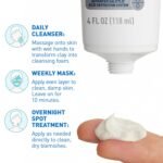 CeraVe Clay to Foam Acne Face Wash – 118ml - Image 4