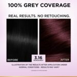 L’Oréal Paris Excellence Crème Hair Color – 3.16 Burgundy - Image 2