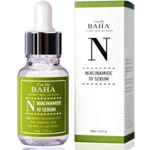 Cos De BAHA Niacinamide 10% Serum – Brightening & Oil Control Facial Serum for Acne-Prone Skin