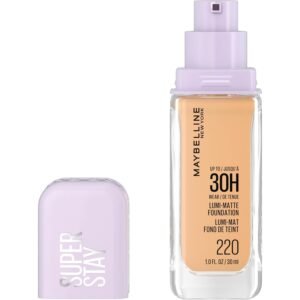 Maybelline Super Stay Lumi Matte Foundation 220 30ml long lasting foundation