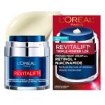 L’Oréal Paris Revitalift Pressed Night Cream 48g – anti-aging night cream with retinol and niacinamide for smoother, firmer, radiant skin.
