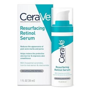 CeraVe Resurfacing Retinol Serum 30ml for smoother, brighter, and clearer skin