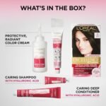 L'Oréal Paris Excellence Hair color - 4AR Dark Chocolate Brown - Image 2