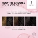 L’Oréal Excellence Crème Hair Color 1 Black - Image 4