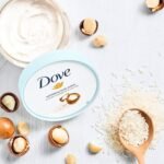 Dove Exfoliating Body Scrub Macadamia & Rice Milk – 225ml - Image 2
