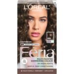 L’Oréal Paris Feria Permanent Hair Color 60 Crystal Brown radiant multi-faceted shade