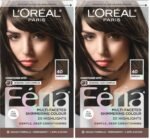 L'Oréal Paris Feria Multi-Faceted Shimmering Permanent Hair Color 40 Espresso – Intense Dark Brown Hair Dye