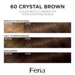 L’Oréal Paris Feria Permanent Hair Color – 60 Crystal Brown - Image 2