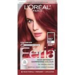 L’Oréal Paris Feria R57 Cherry Crush Permanent Hair Color shimmering multi-faceted shade