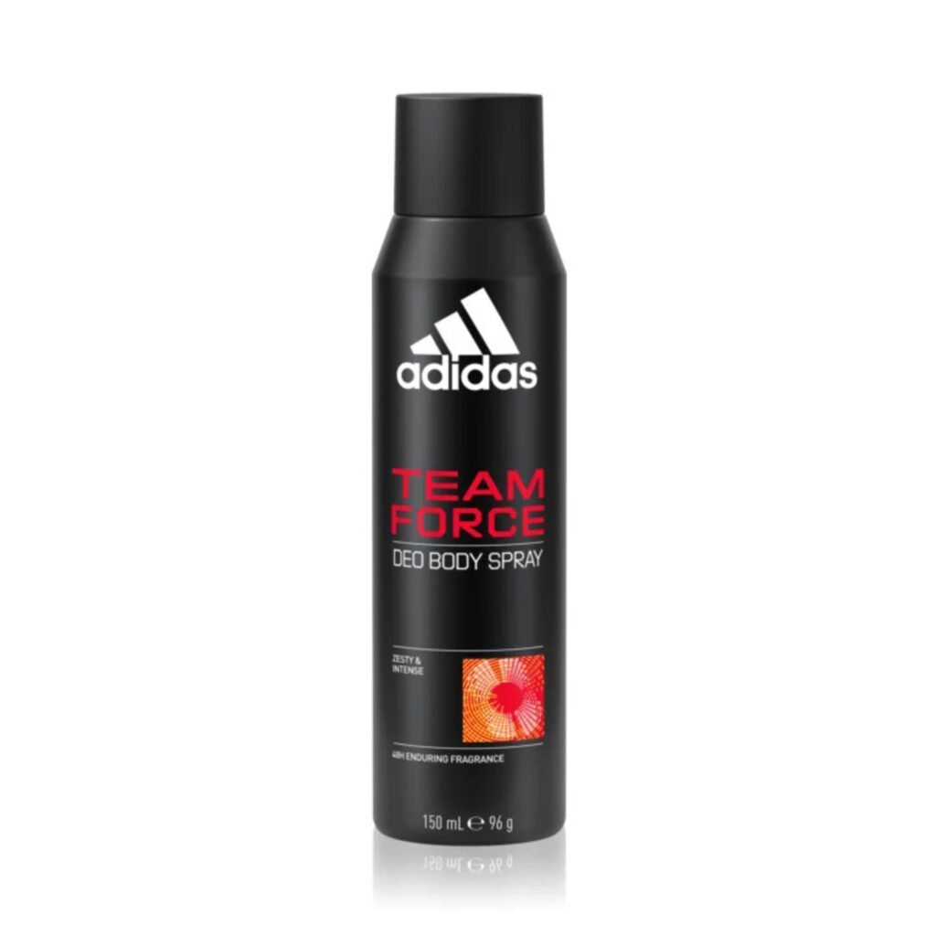 Adidas Team Force Men Deo Spray 150ml long lasting freshness and bold masculine fragrance deodorant spray for men