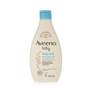 Aveeno Baby Daily Care Hair & Body Wash 250ml gentle wash for baby hair and body