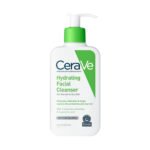CeraVe Hydrating Facial Cleanser 237ml for Normal to Dry Skin with Ceramides and Hyaluronic Acid