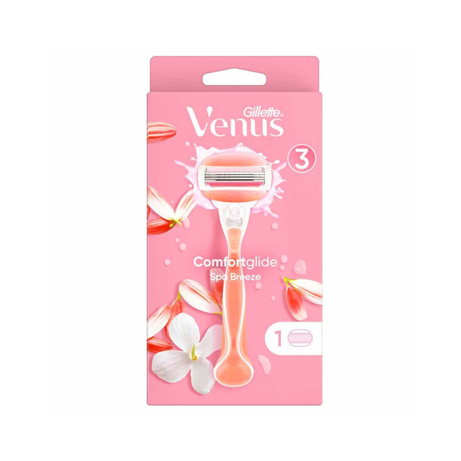Gillette Venus Comfort Glide Spa Breeze Razor – Smooth Shave for Women Gillette Venus Comfort Glide Spa Breeze Razor for women smooth close shave