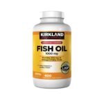 Kirkland Signature Fish Oil 1000 mg 400 Softgels Omega-3 Supplement for Heart Health