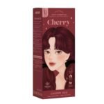 Kota Cosmetics Cherry Hair Color Cherry Red – vibrant permanent hair dye delivering rich cherry red shade with long-lasting pigmentation, smooth application, and salon-quality glossy finish.