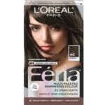 L’Oréal Paris Feria Permanent Hair Color 40 Espresso Deeply Brown – Deep dark brown hair dye with rich espresso tones and multi-dimensional shine for long-lasting color.