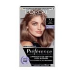 L’Oréal Paris Preference 7.1 Ash Blonde permanent hair dye cool ash blonde shade