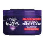 L’Oréal Paris Elvive Colour Protect Anti‑Brassiness Purple Mask 250ml hair mask for blonde, grey & highlighted hair