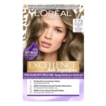 L’Oréal Paris Excellence Hair Colour 7.73 Champagne Ash permanent hair dye soft ash champagne tone
