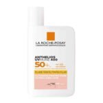 La Roche-Posay Anthelios Tinted SPF50+ 50ml – invisible fluid sunscreen for sensitive, oily, and combination skin with broad-spectrum UVA/UVB protection