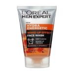 L’Oréal Paris Men Expert Wake-up Effect Face Wash 100ml energizing face cleanser for men with charcoal and caffeine for refreshed skin