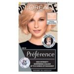 L'Oreal Paris Preference Vivids Gel Permanent Hair Colour Gold Light Pink 9.23 – long-lasting, high-intensity vibrant hair color.