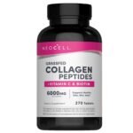 NeoCell Collagen Peptides Pills 270 Caplets with Vitamin C & Biotin – Hair, Skin & Nails Support