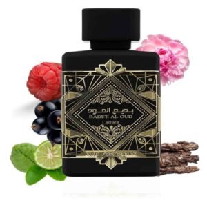 Lattafa Bade’e Al Oud for Glory EDP for Men & Women 100ml – intense luxury oud fragrance with spicy saffron, woody depth, and long-lasting oriental performance.