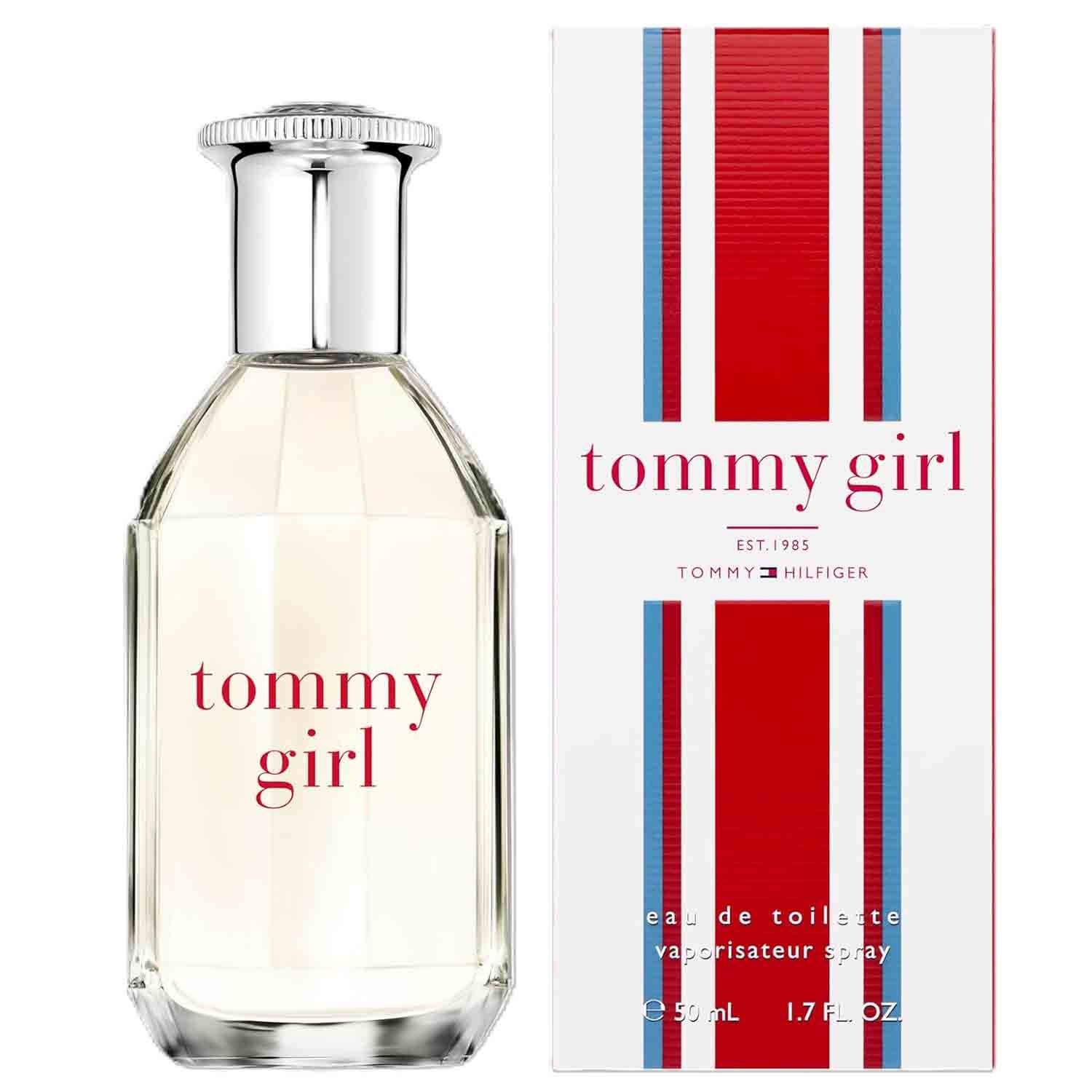 Tommy Hilfiger – Tommy Girl Eau de Toilette 100ml Tommy Hilfiger Tommy Girl Eau de Toilette 50ml – feminine, fresh and floral fragrance for women, long-lasting daily wear.