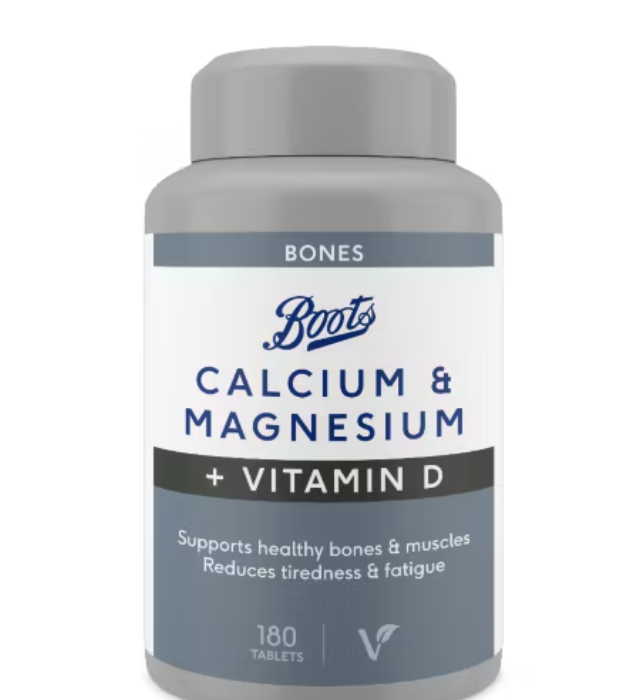 Boots Calcium, Magnesium + Vitamin D β 180 Tablets Boots Calcium Magnesium Vitamin D 180 Tablets β bone strength supplement for healthy bones, muscles, and immunity support.