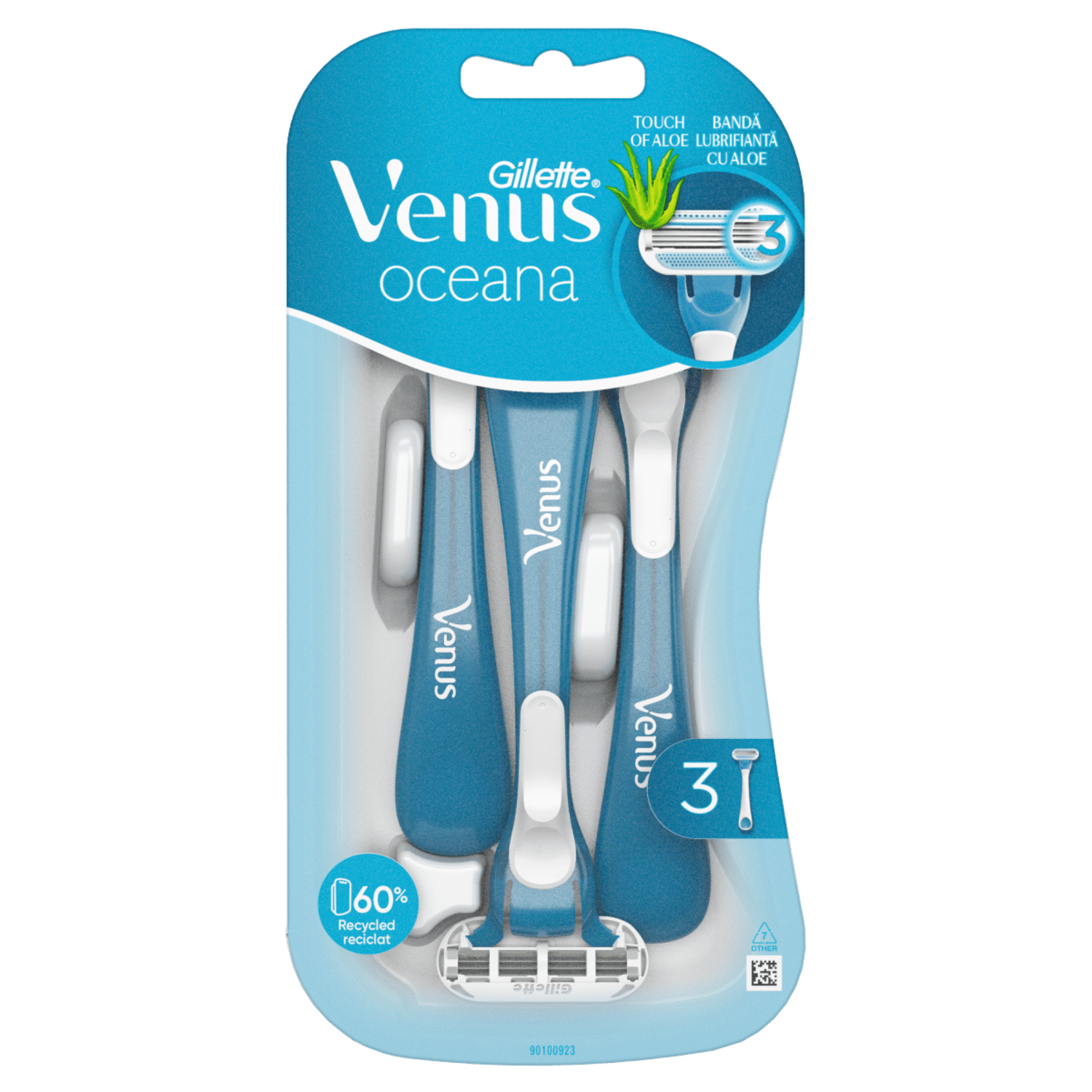Gillette Venus Oceana Women's Disposable Razors – 3 Pack Gillette Venus Oceana Women's Disposable Razors 3 pack for smooth and comfortable shaving