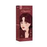 Kota Cosmetics Cherry Hair Color Cherry Red – vibrant permanent hair dye delivering rich cherry red shade with long-lasting pigmentation, smooth application, and salon-quality glossy finish.