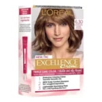 L’Oréal Paris Excellence Hair Color 6.30 Golden Dark Blonde permanent hair dye warm golden blonde