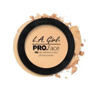L.A Girl Pro Face Matte Pressed Powder 7gm in Creamy Natural for smooth, matte finish