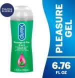 Durex Soothing Massage & Play 2 in 1 water-based lubricant and massage gel with aloe vera.
