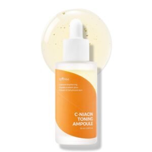 ISNTREE C-Niacin Toning Ampoule 50ml – brightening Korean ampoule with vitamin C and niacinamide to even skin tone and boost radiance.