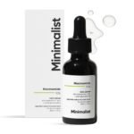 Minimalist Niacinamide 10% + Zinc 1% Face Serum 30ml – pore minimizing and oil control serum for acne marks and blemishes.