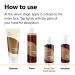 ISNTREE Green Tea Fresh Serum – 50ml - Image 4