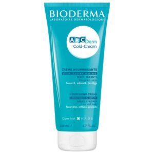 Bioderma ABCDerm Cold Cream Body Cream 200ml gentle moisturizing lotion for babies and kids dry skin.