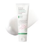 AXIS-Y Sunday Morning Refreshing Cleansing Foam 120ml gentle hydrating face wash with birch sap for clean and fresh skin.