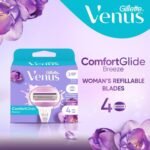Gillette Venus Comfortglide Breeze Razor Blade Refills 4 Count - Image 2
