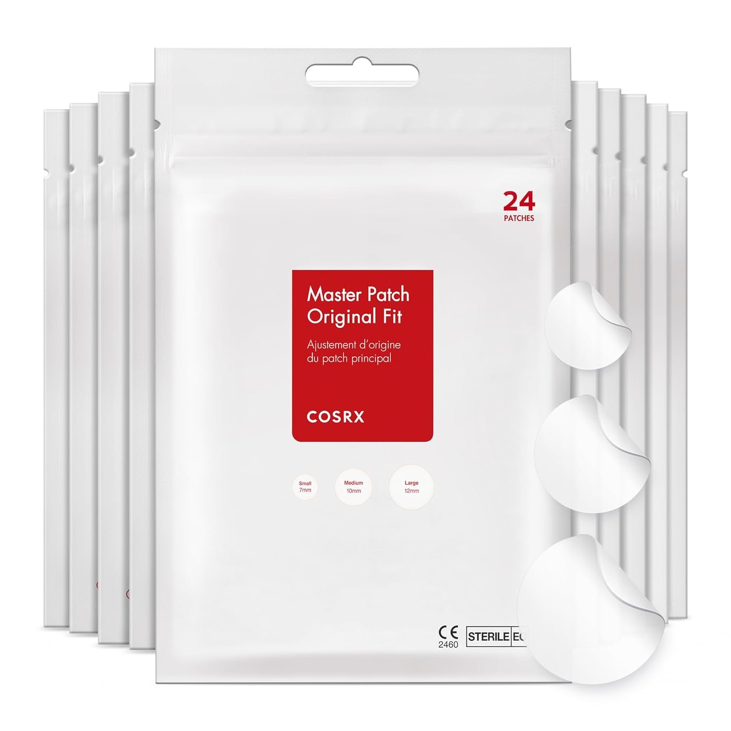 COSRX Acne Pimple Master Patch COSRX Acne Pimple Master Patch – hydrocolloid acne patches that absorb impurities, protect pimples, and speed up healing.