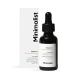 Minimalist 10% Vitamin C Serum 30ml for brightening and hydration – lightweight face serum for all skin types.