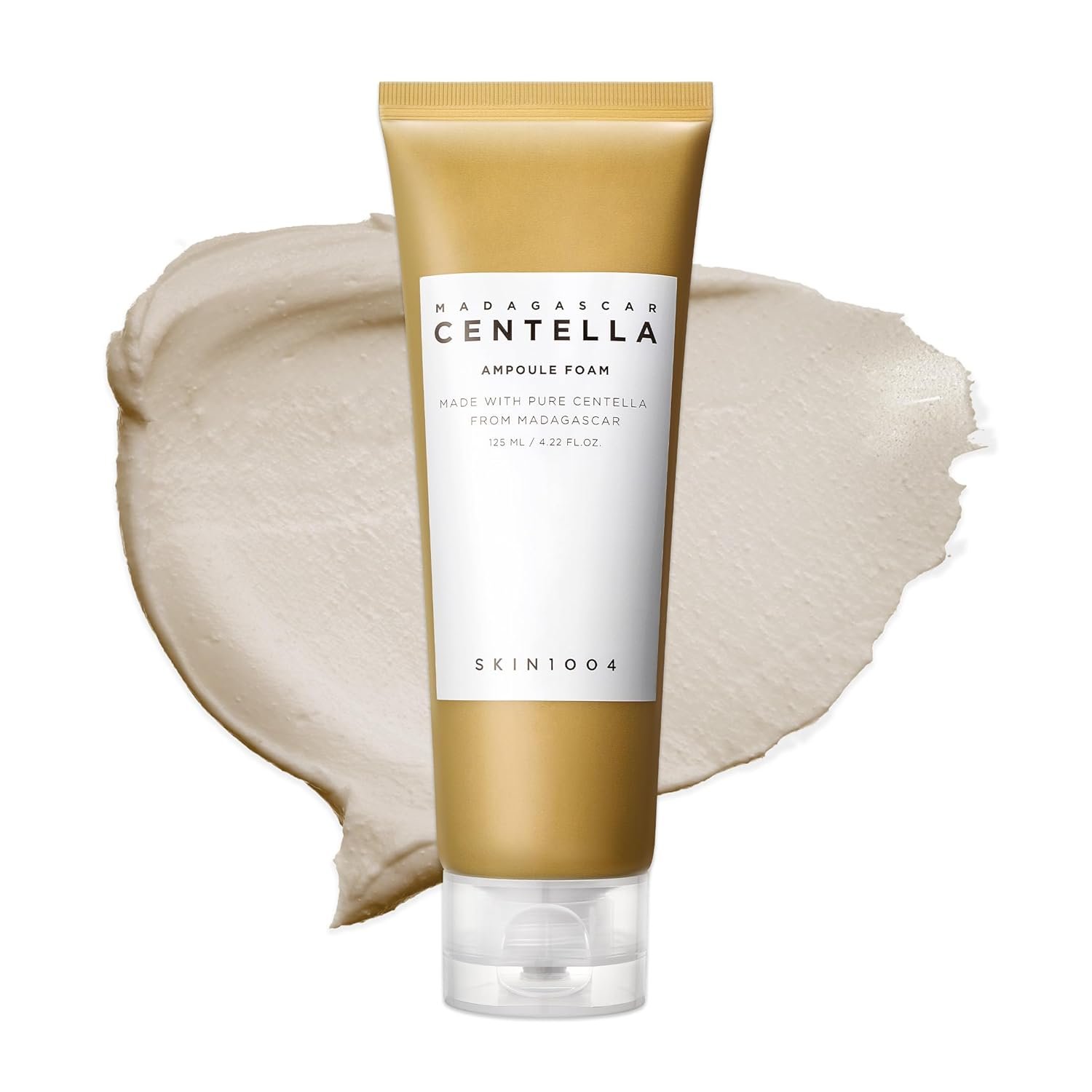 SKIN1004 Madagascar Centella Ampoule Foam β 125ml SKIN1004 Madagascar Centella Ampoule Foam 125ml β Gentle cleansing foam with Centella Asiatica for soothing, hydrating, and calming sensitive skin.